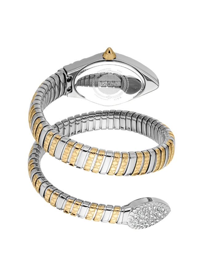 Just Cavalli Lady Snake Vetra JC1L373M0055 - Stainless Steel Female Quartz 2 hands - Image 3